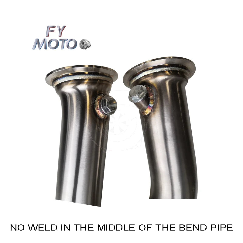 BMW F80 F82 M3 M4 S55 Stainless Steel Turbo Exhaust Downpipe With Flexible Pipe