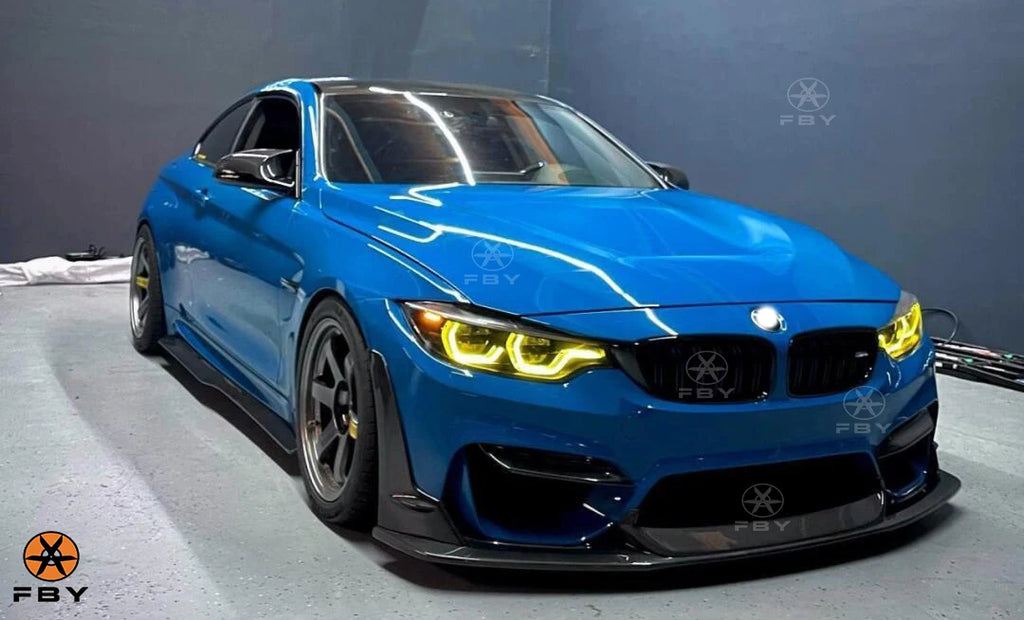 Carbon Fiber Front Bumper Lip for BMW F80 M3 F82 M4  2014-2019