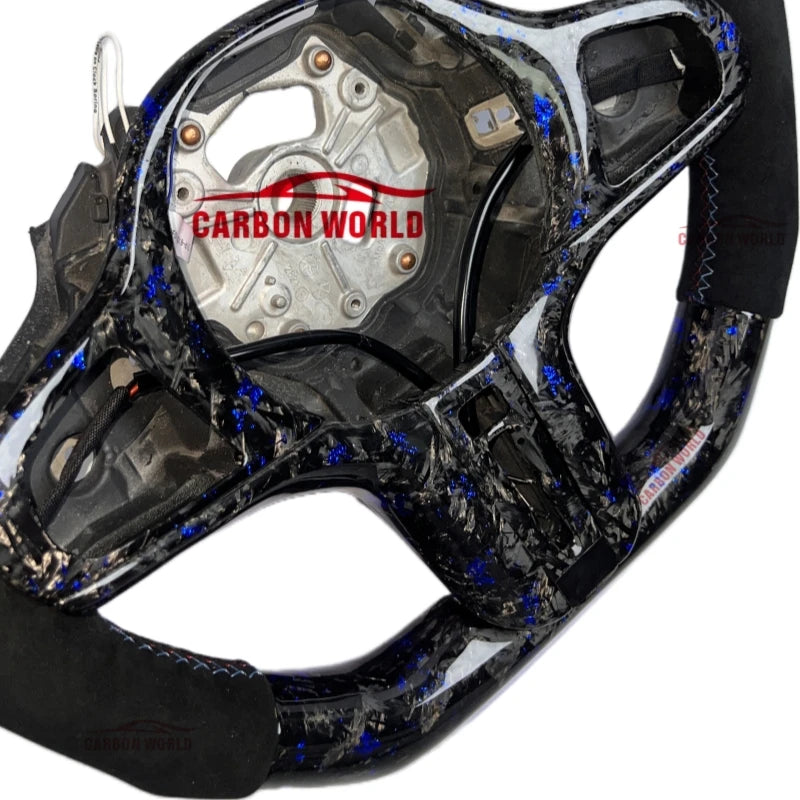 LED Steering Wheel for BMW G80 G82 M3 M4 Forged Carbon Steering Wheel LED