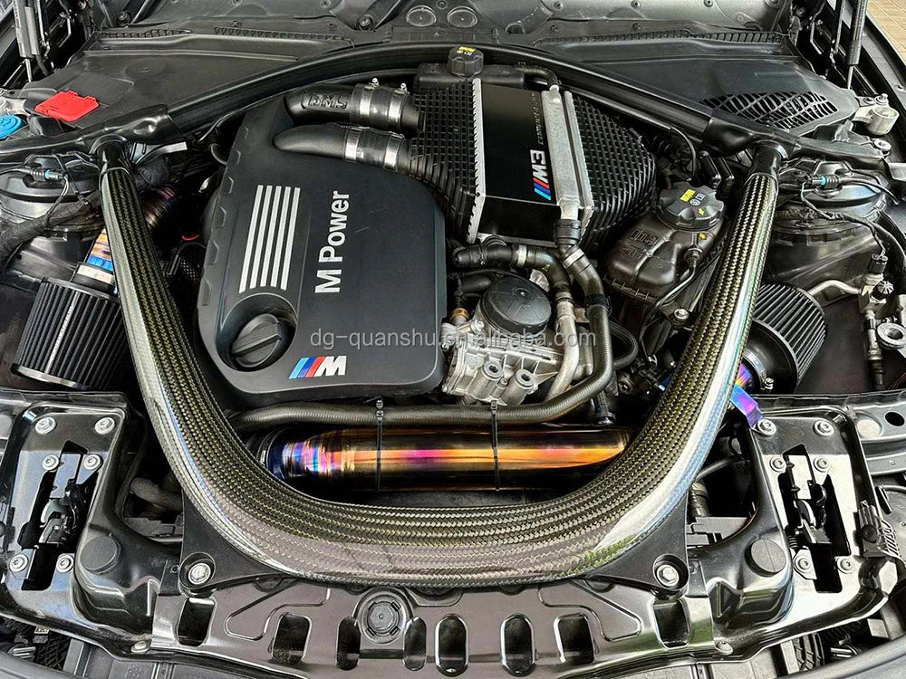 High Flow Air Intake Kits F80 M3 F82 M4 F87 M2C S55  Titanium Air Intake Pipe